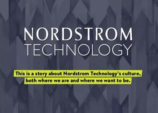 Nordstrom 科技的企业文化胶片