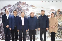 长沙市委宣传部副部长唐曙光一行在湖南省企业文化促进会调研