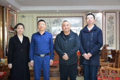 湖南省委统战部新阶处一行在湖南省企业文化促进会走访调研